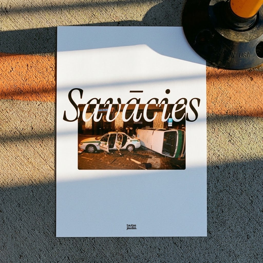 Plakāts «Savācies»